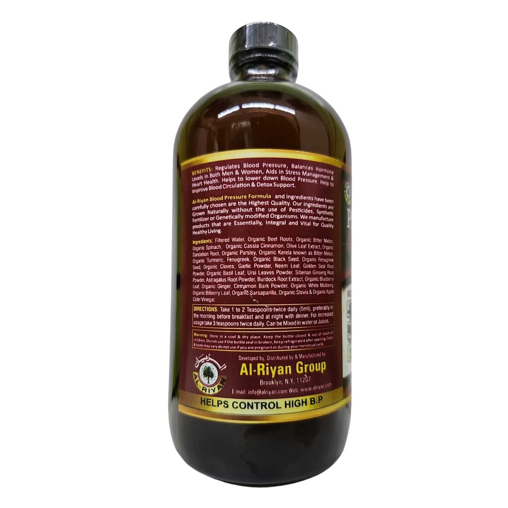 ORGANIC BLOOD PRESSURE NORMALIZER
