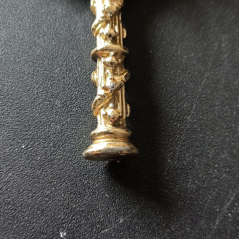 Vintage Sam Fink Hand Mirror