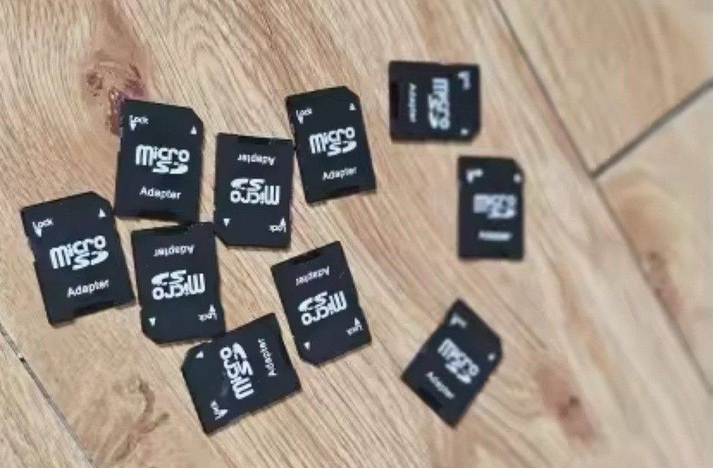 10pack Micro SD Adapter To SD HC SDHC Memory Card Adapter Reader New