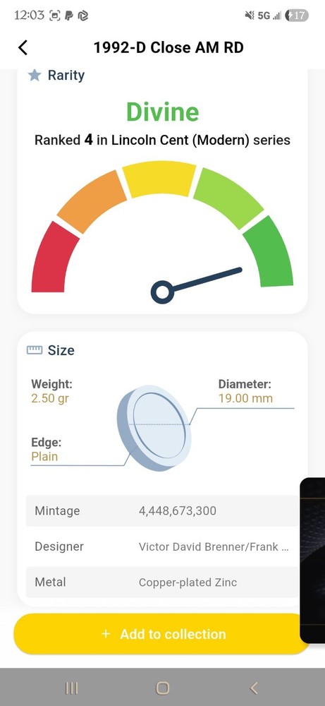 1992-D Close AM RD Lincoln Cent (Modern)