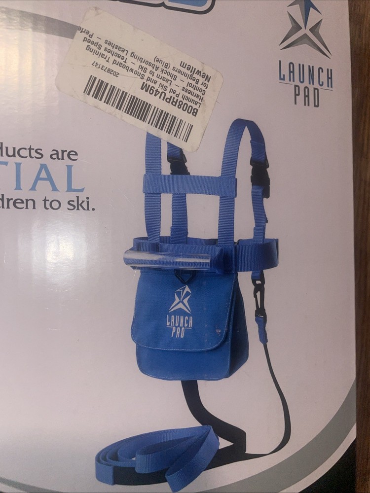 LAUNCH PAD Training Harness Ski Snowboard Trainer Leash Kids Beginners NEW