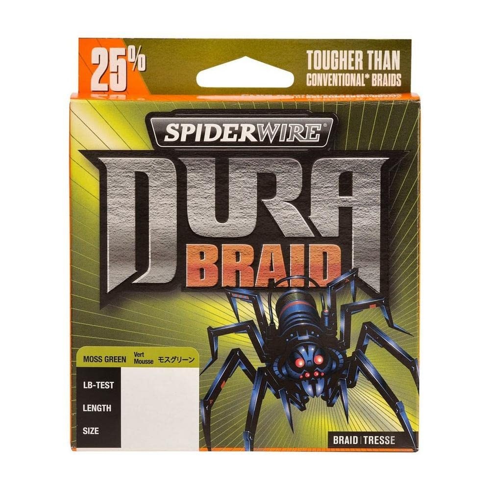 SpiderWire DuraBraid Moss Green 20lb - 150yd