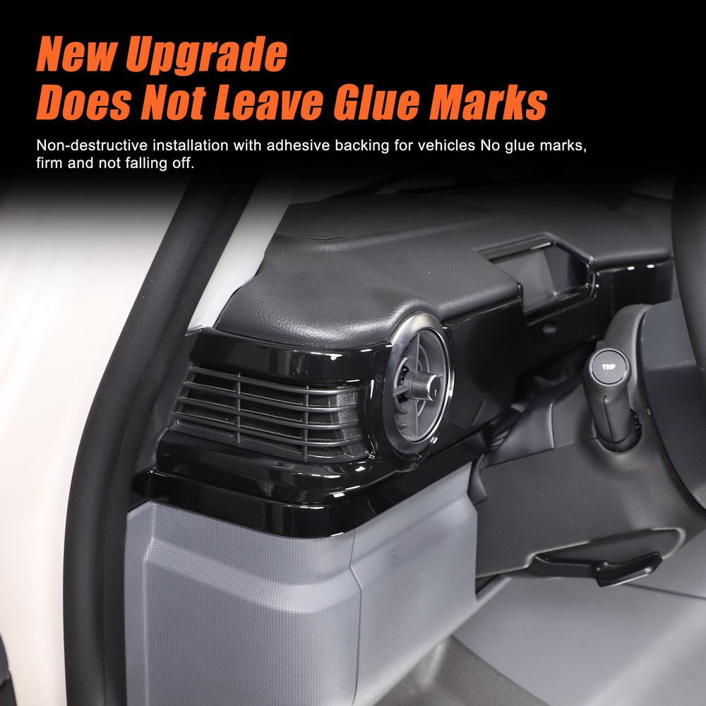 ABS Gloss Black Interior Side Vent Frame for Ineos Grenadier 2020+