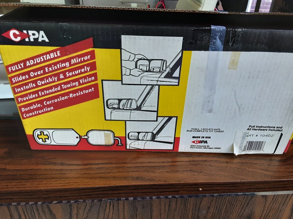 Custom Towing Mirror #10402