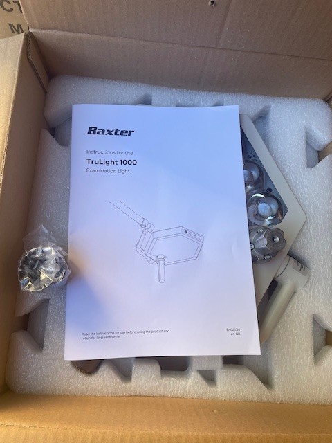 Examination Light / Ceiling Mount Exam TruLight by Baxter Hillrom (FACTORY BOX!)