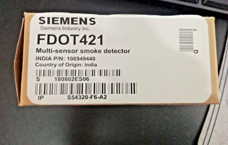 SIEMENS FDOT421 Multi-Sensor Smoke Detector Model