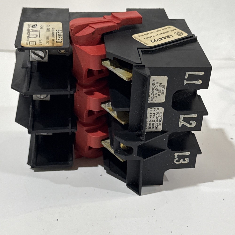Square D Class 9422 Type TC-1 disconnect switch