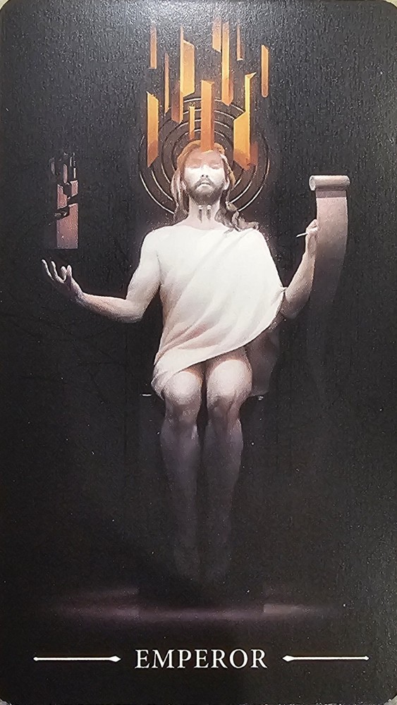 Black Tarot Deck