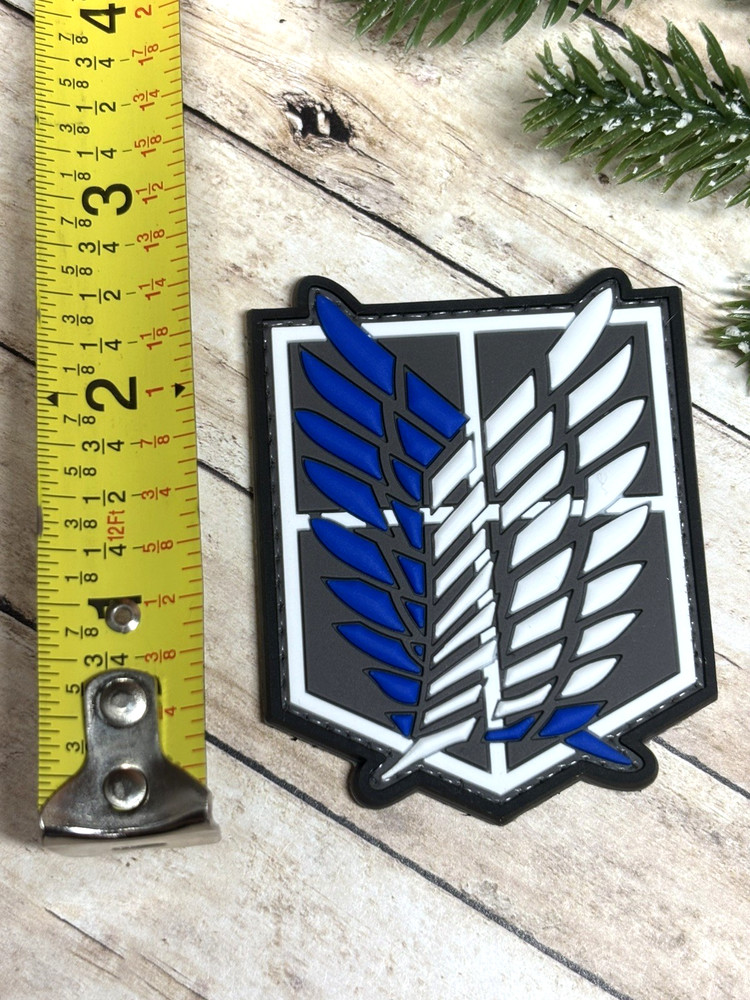 PVC Tactical Morale Patch - Attack On Titan Patch - Anime Wings Patch