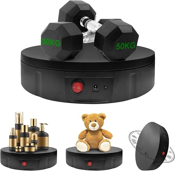 3DMakerpro Mole Handheld 3D Scanner, SmallRig Tripod, 220lb Scanner Turntable