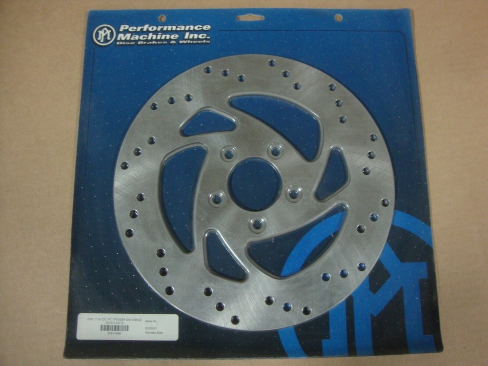 BIG DOG MOTORCYCLES REAR BRAKE ROTOR TRIGGER 2004 BOXER PERFORMANCE MACHINE