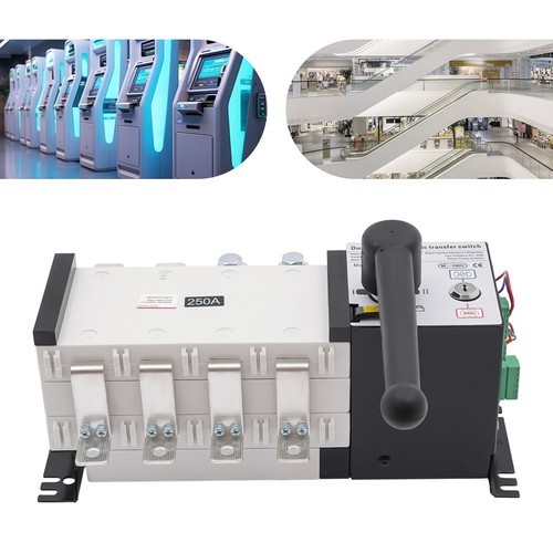 4-Pole Industrial Transfer Switch Dual Power Automatic Generator Transfer Switch