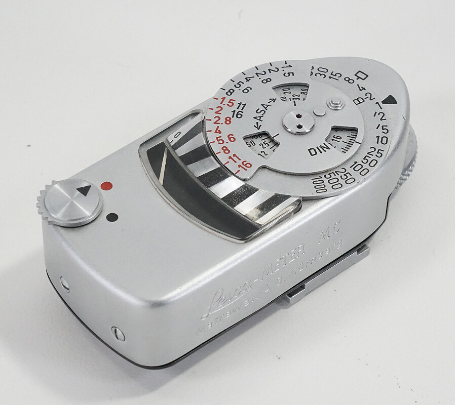 LEITZ LEICA METER MC, CHROME, METER IS DEAD/220694