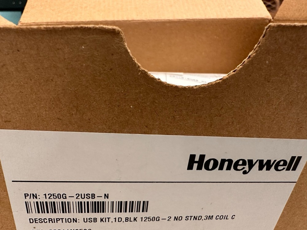 *HONEYWELL* 1250G-2 Barcode Scanner + USB Cord Open Box