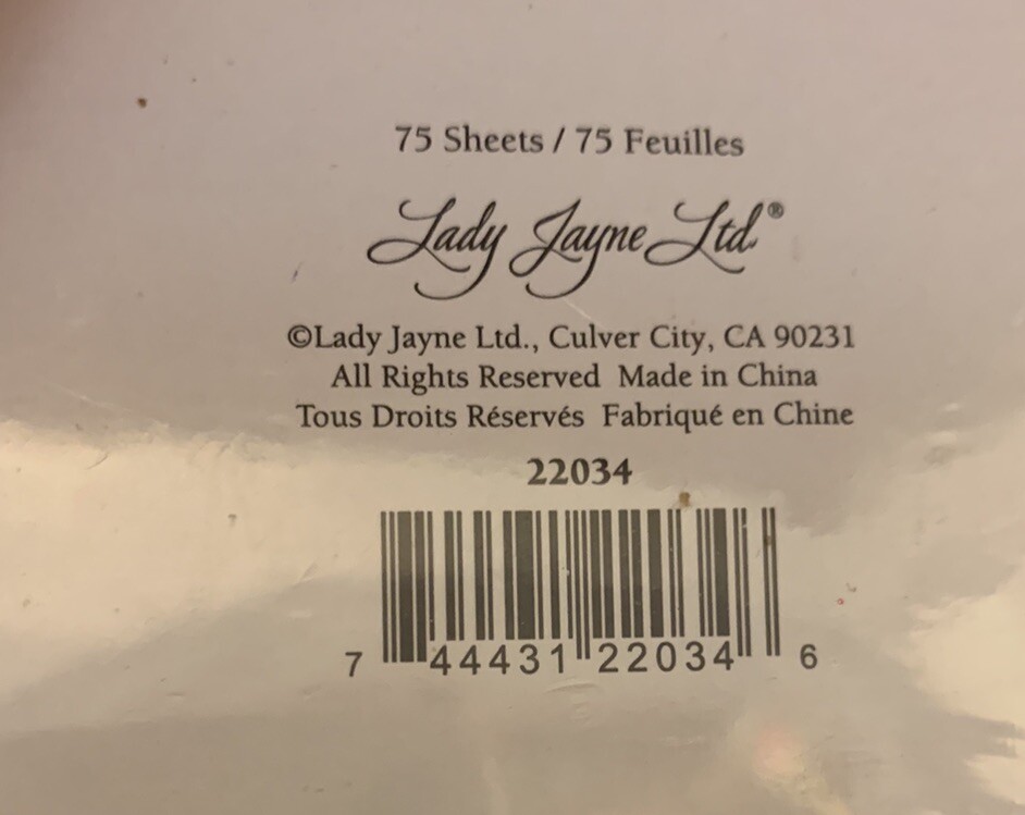 ❤️Lady Jayne Ltd 75 Sheets Start Each Day With A Grateful Heart Note Pad