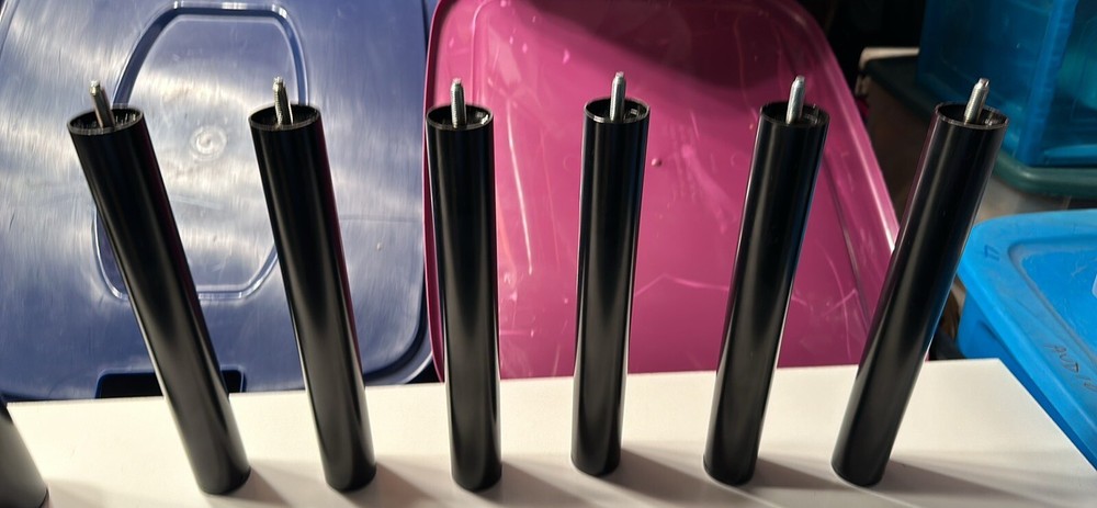 Six Heavy-duty Metal Bed Risers