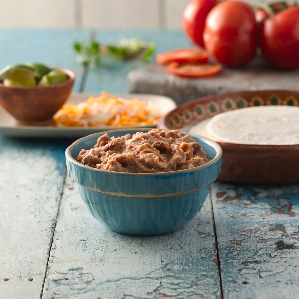 4 Pack Traditional Refried Beans Quick & Easy Meal Prep 16 oz Can