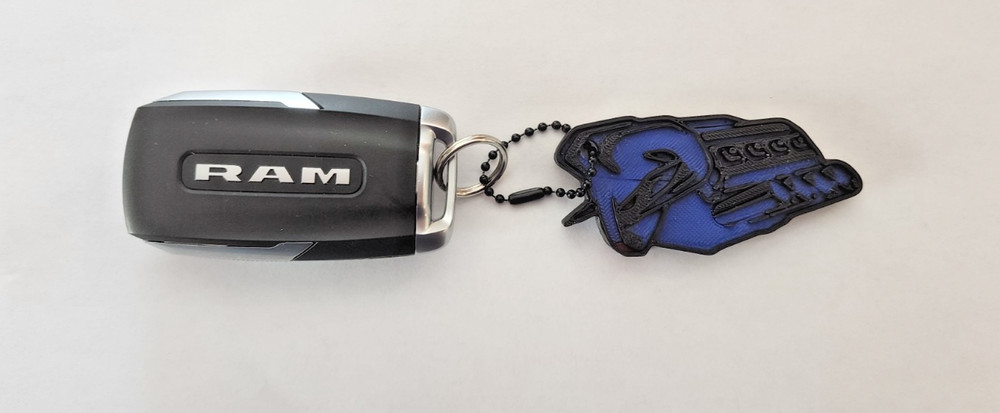 KEY Chain Ram Symbol of Protest