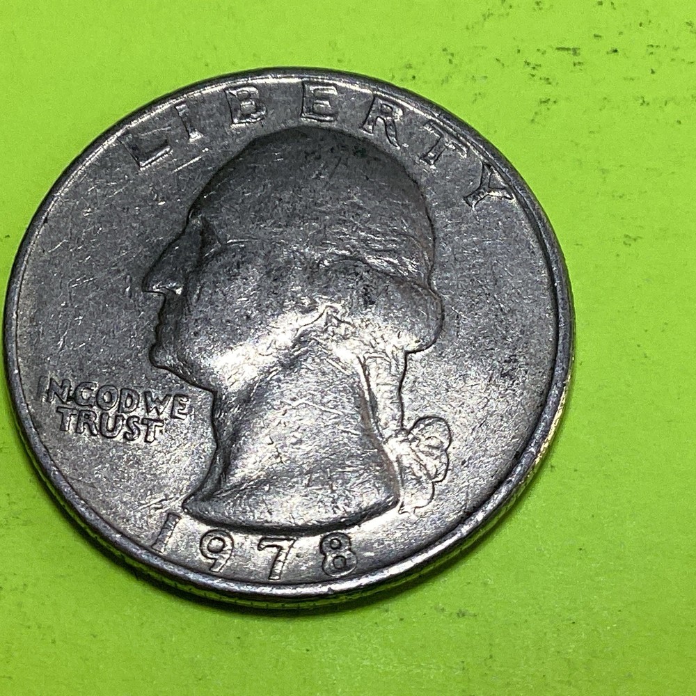 1978 No Mint Mark Quarter