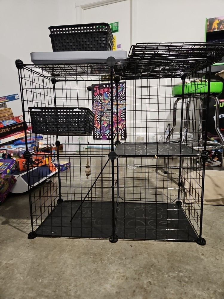 Small/medium Pet Cage Re-sizable And Re Shape-a-ble