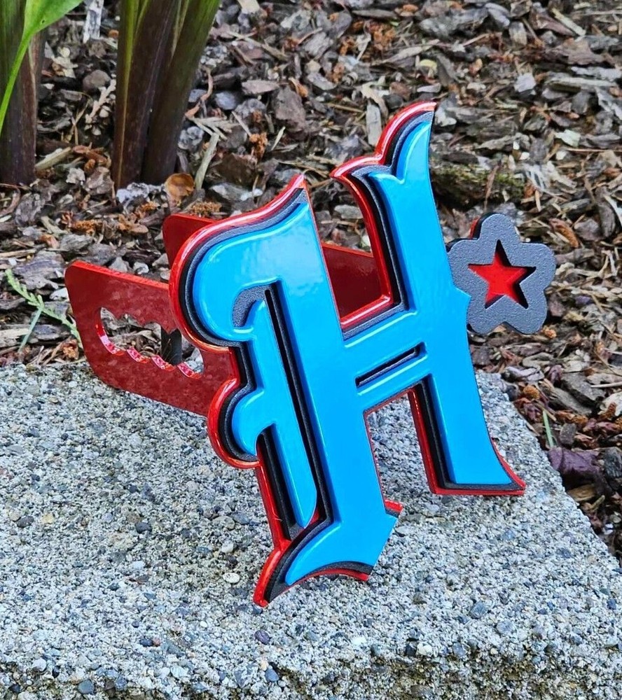 Houston Texans "H" Custom Hitch Cover