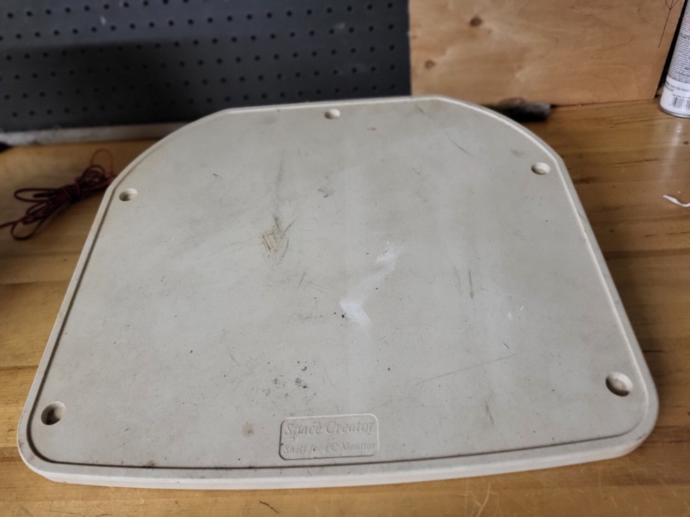 Preowned 16x14 Space Creator Adjustable Height Laptop Keyboad Notebook Stand