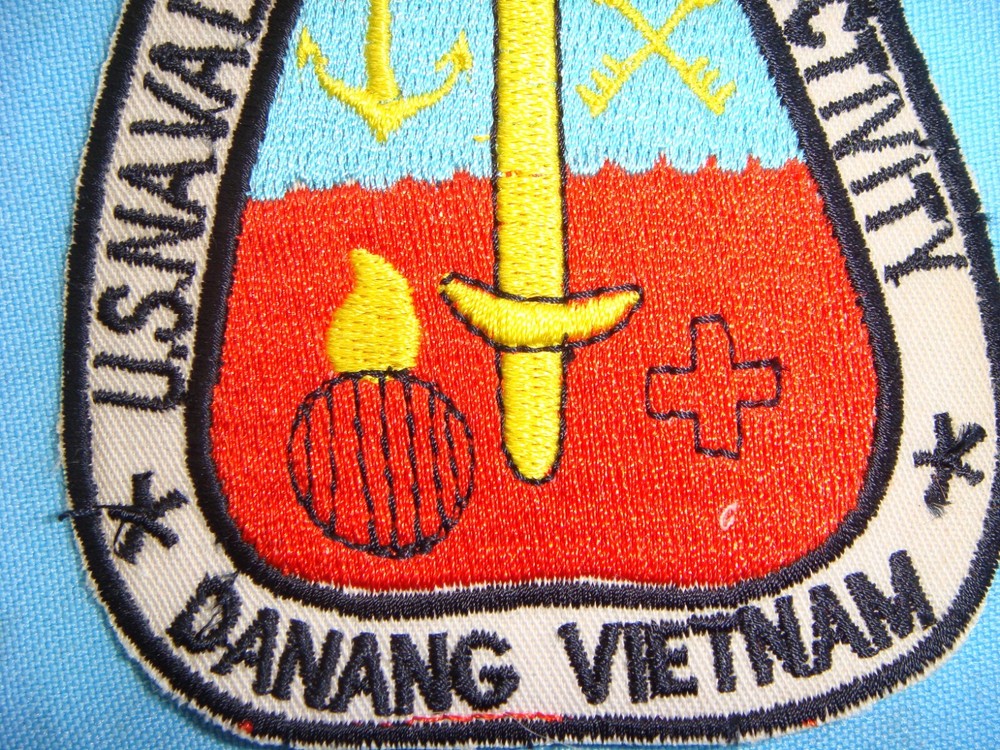 VIETNAM WAR PATCH, US NAVAL SUPPORT ACTIVITY DANANG
