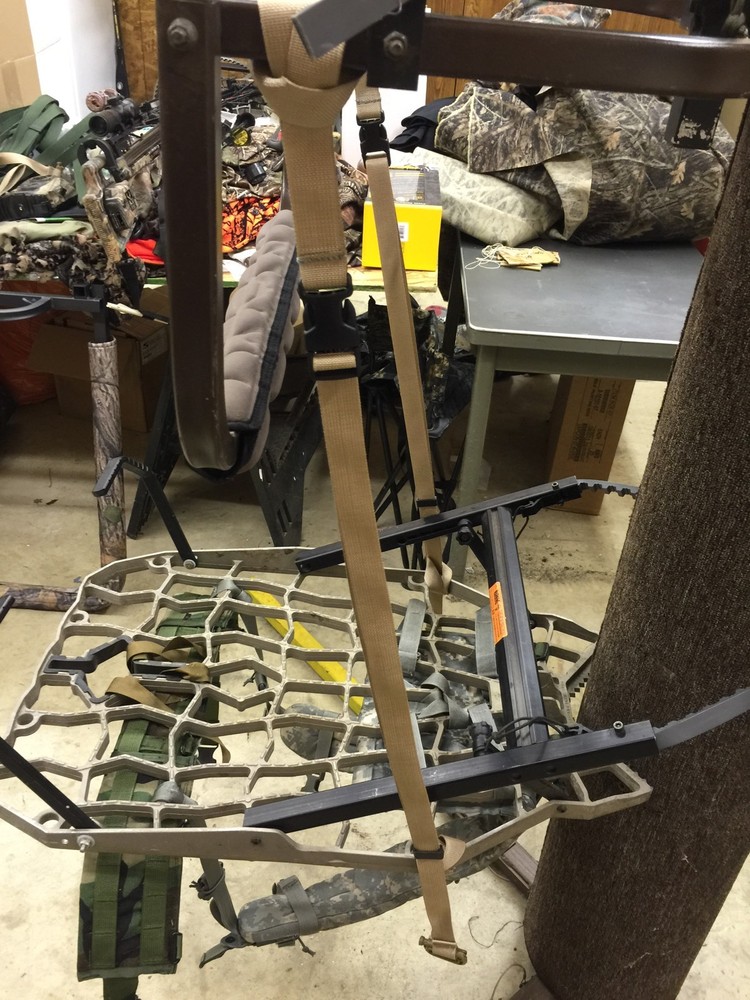 Tree Stand Stabilizer Straps(only)lone wolf,summit,api,big game,ol`man,millenium