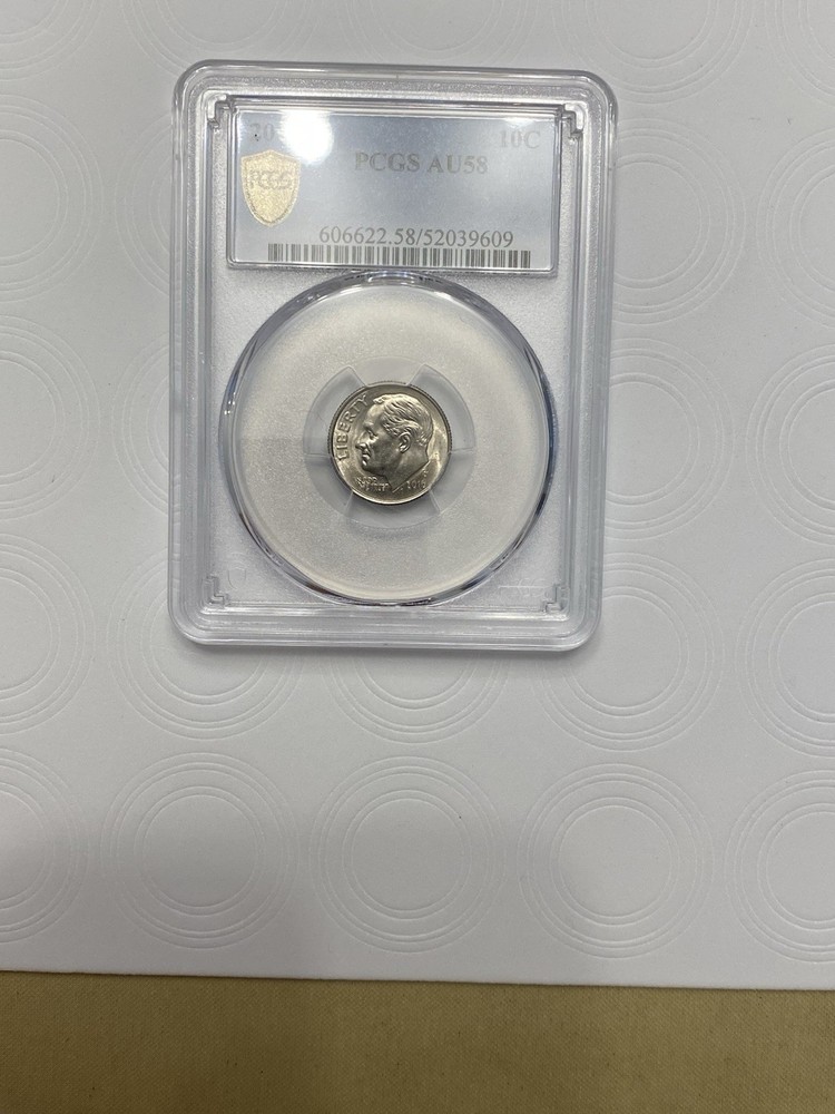 2016-P Roosevelt $10 C:Graduated By PCGS:Au58:Mint Marks Errors: