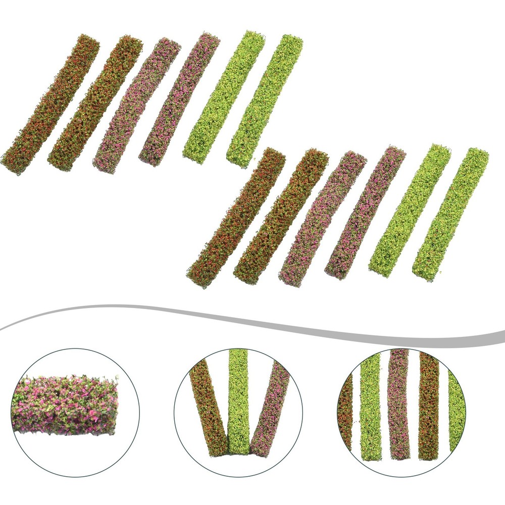 Scene Layout Shrub Strips Architectural City Beautification DIY Miniature
