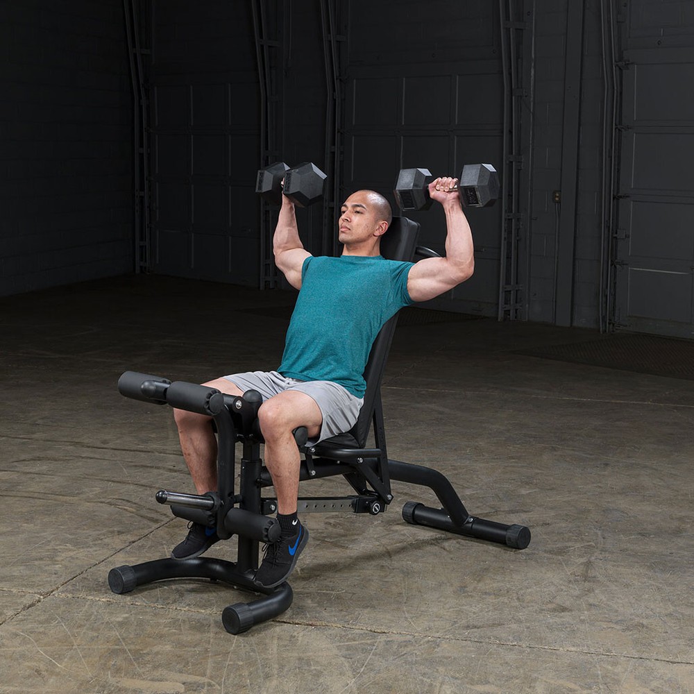 Body-Solid Leverage Flat Incline Decline Bench