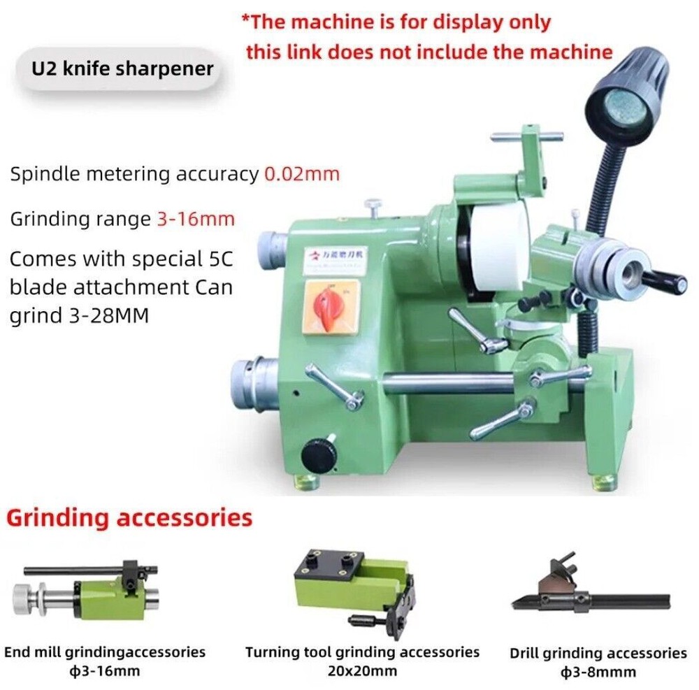 U2 Universal Grinding Accessories Milling Cutters Drill Bits Grinding Machines