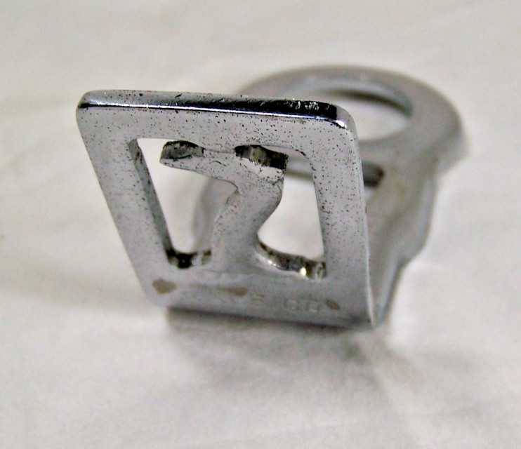 Vintage Raleigh Heron Head Front Lamp Light Fork Mounted Bracket