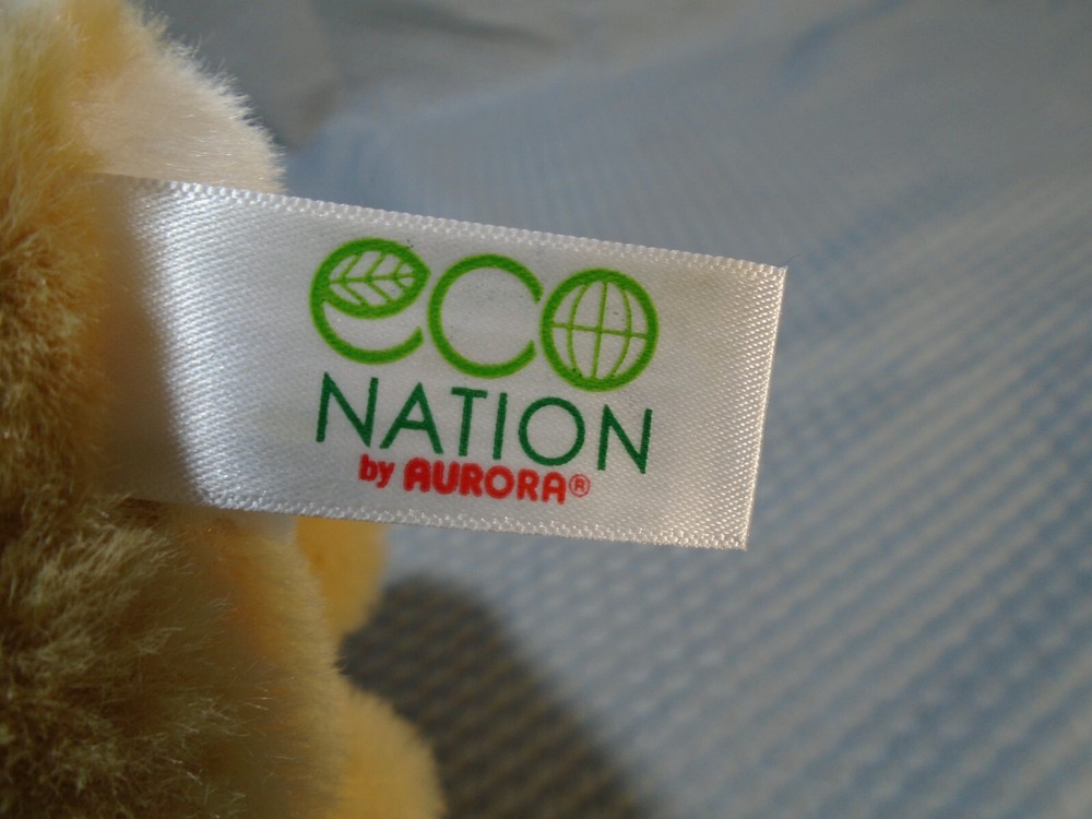 ECO NATION AURORA BUNNY RABBIT 6.5" PLUSH (ML89)