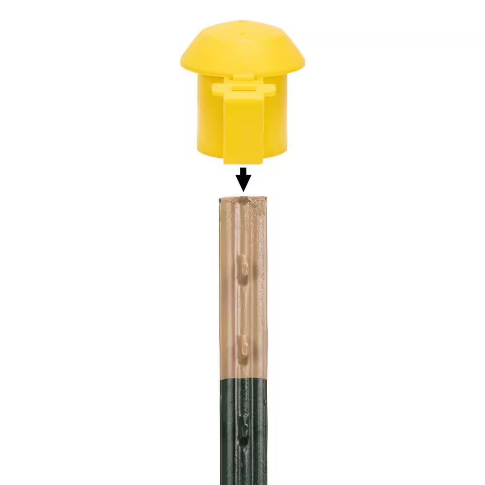 T-Post Cap and Insulator (10 Pack)