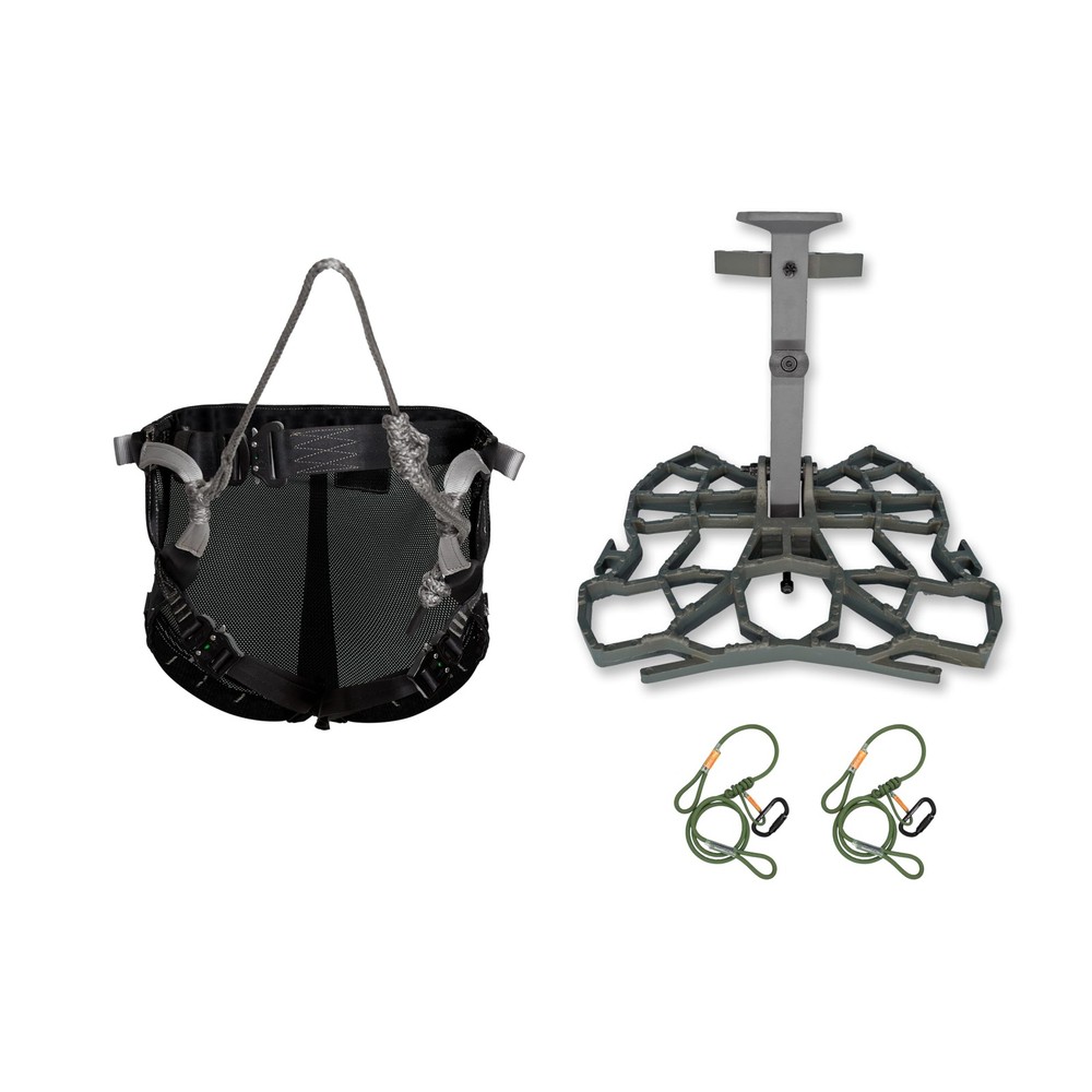 XOP Complete Tree Saddle Hunting System Includes Saddle Hunting Platform Mu...