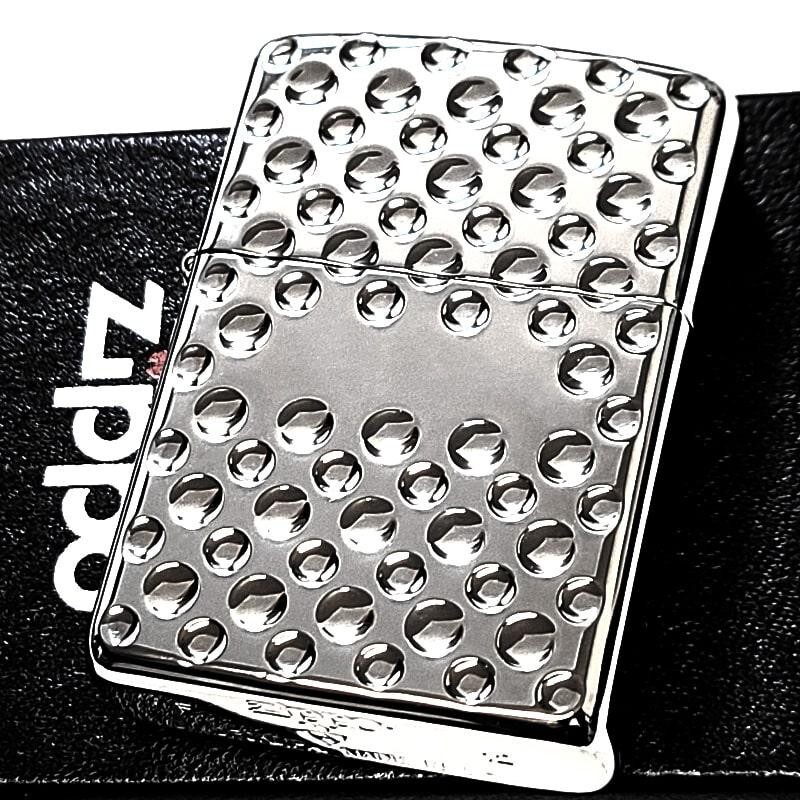 Zippo Armor Dimple Design Mirror Silver 2012 Model Lighter