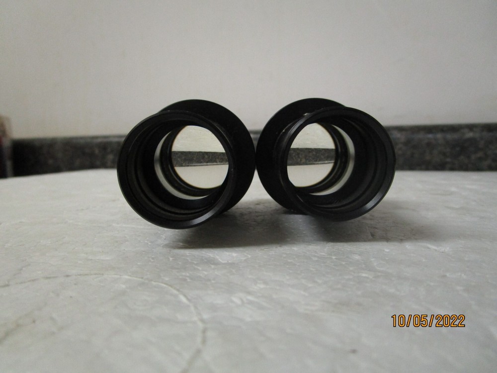 Qty (2) WPK 10x Eye Piece / Microscope Lens