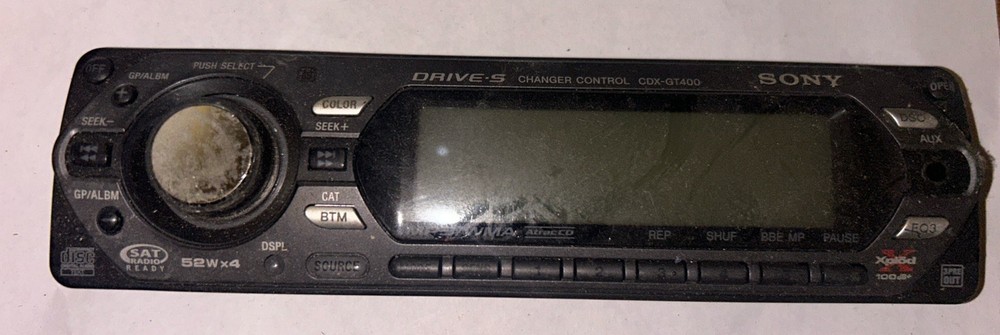 SONY CDX-GT400 FACEPLATE Only