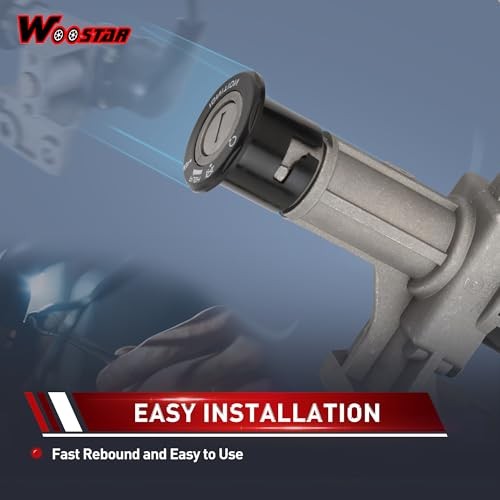 4 Wire Ignition Key Switch Assembly Replacement for GY6 49cc 50cc 60cc 72cc