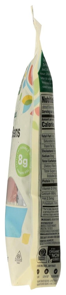Convenient 2-Pack Organic Black Beans, 16 oz Each - Healthy and Versatile