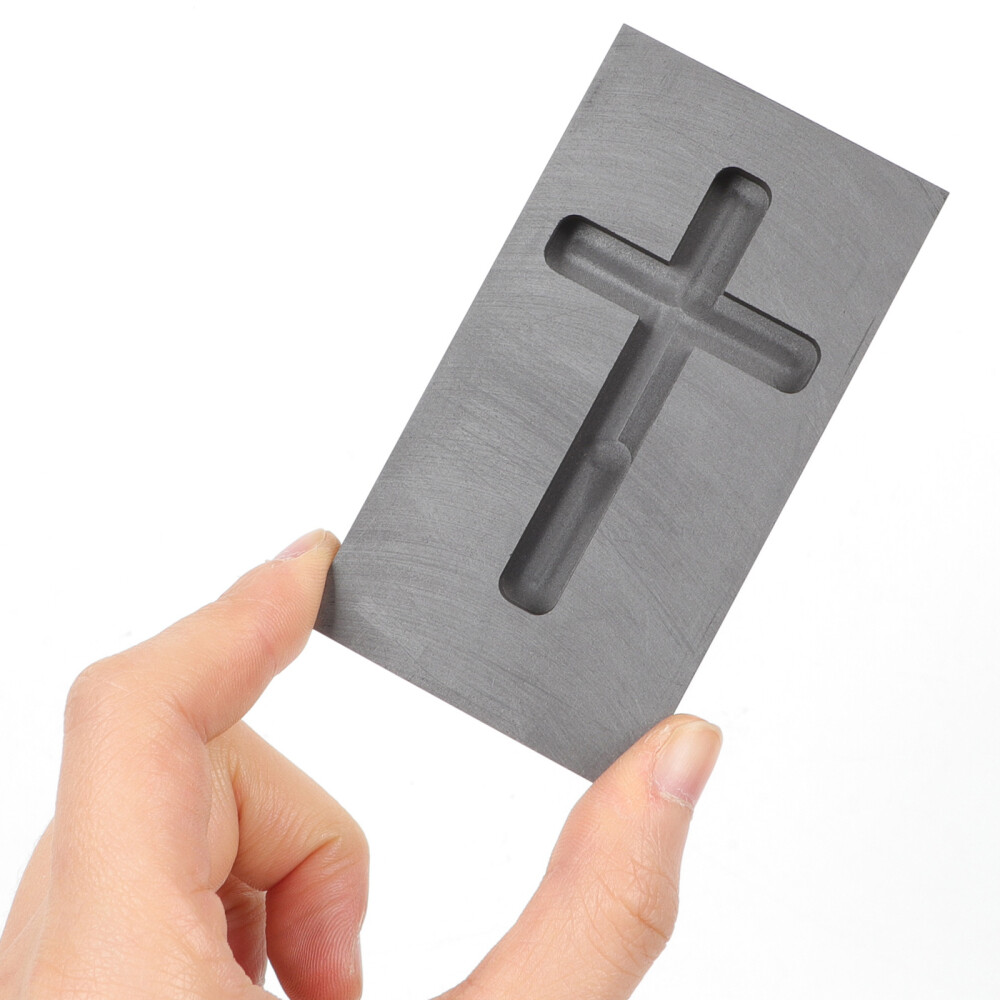 crucible mould Graphite Ingot Mold Heart Shape Refining Graphite Melting
