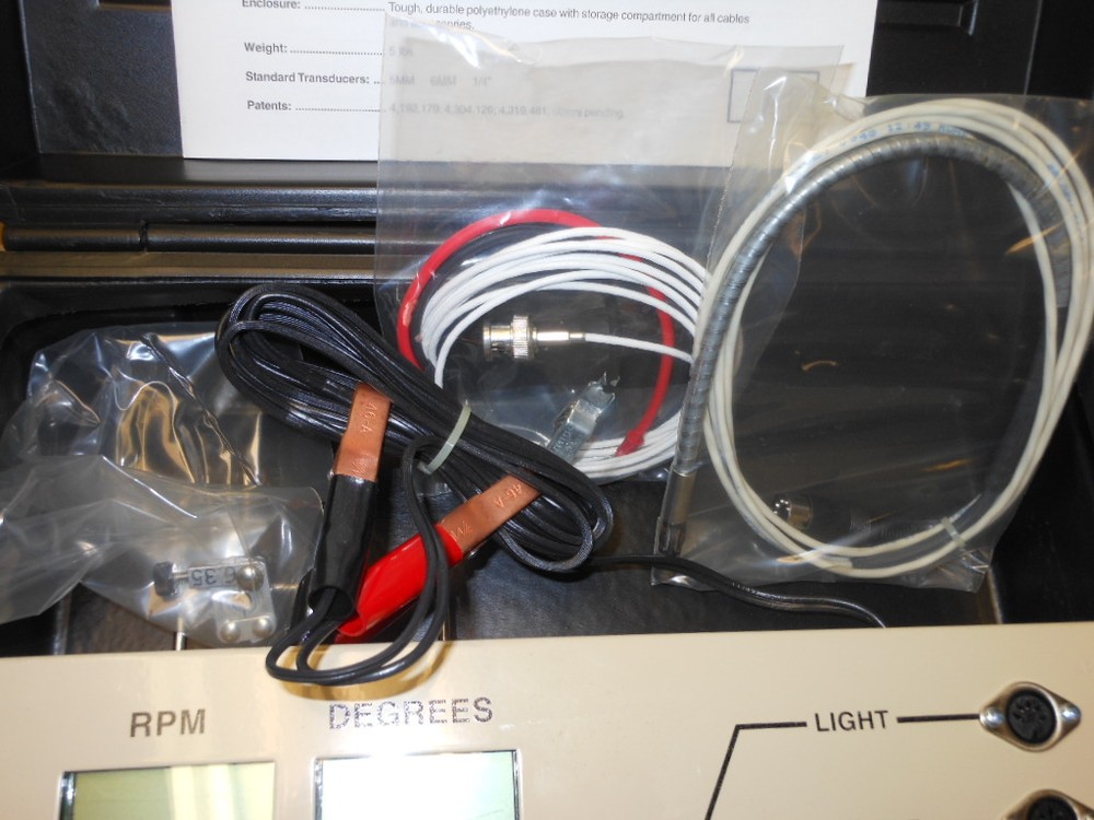 DTI Tech-Time 3300-S Engine Timing Tachometer + Magnetic Probe + 1/4" Transducer