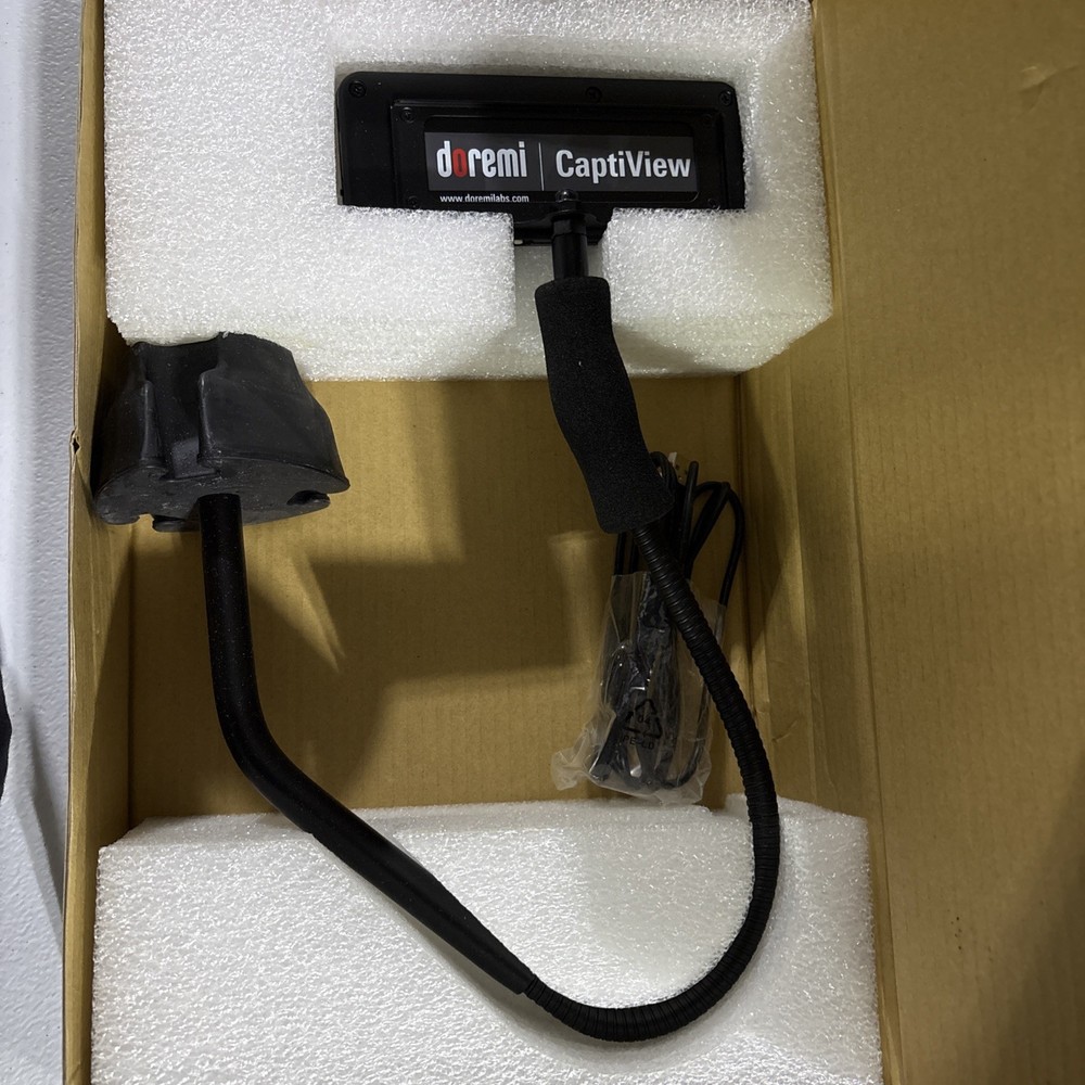 2 - CaptiView Closed Caption Viewing System CPT-DCP retails over $1000