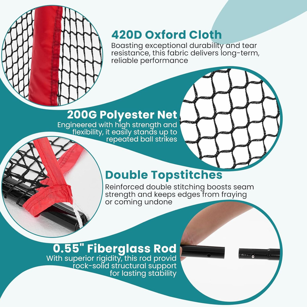 Golf Nets for Backyard, 10X7 Ft Golf Practice Net with Frame, Outdoor & Indoor D