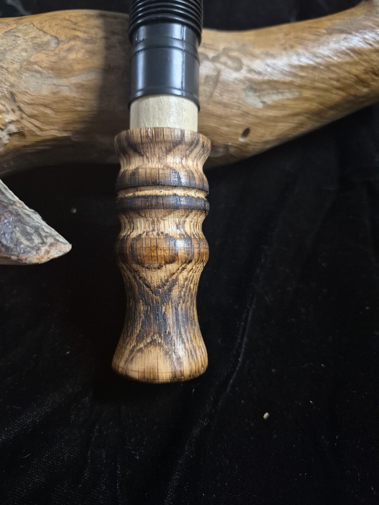 Handmade Adjustable Deer Call Made With Oak