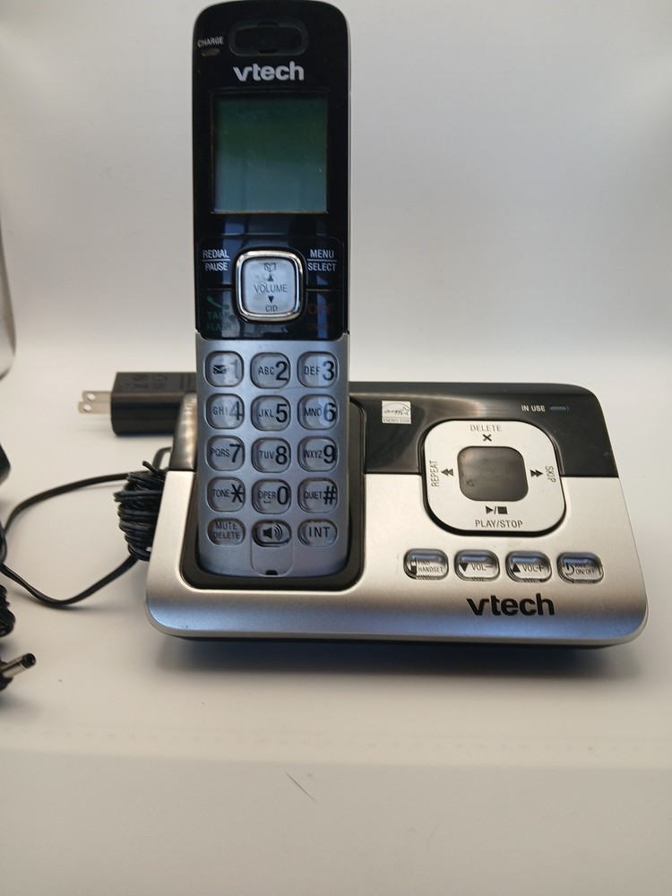 VTech CS6529 DECT 6.0 Phone Answering System with Caller ID Tested Works