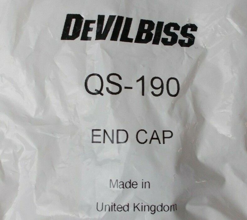 End Cap Devilbiss QS-190 fits; Air Motor Drive