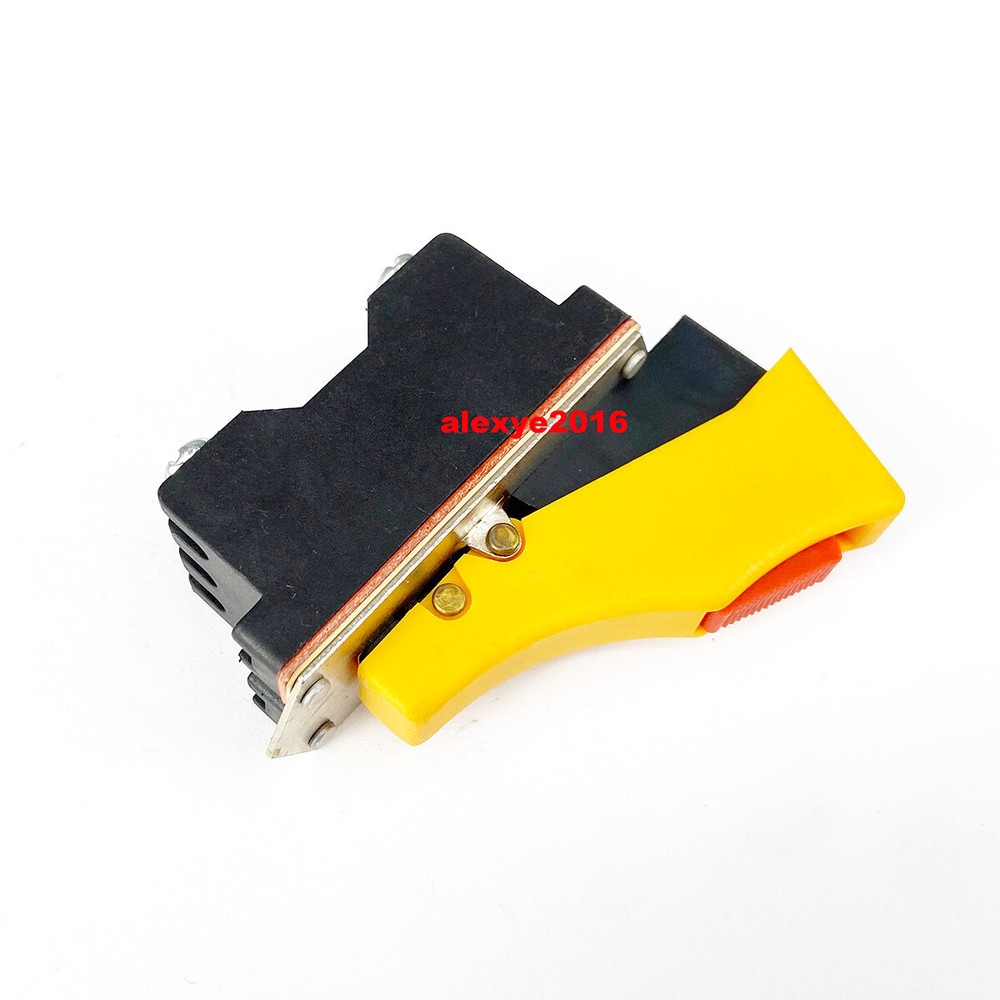 STH DKA-10 Switch 15A 125V AC Yellow Button with Red Small Locking Button