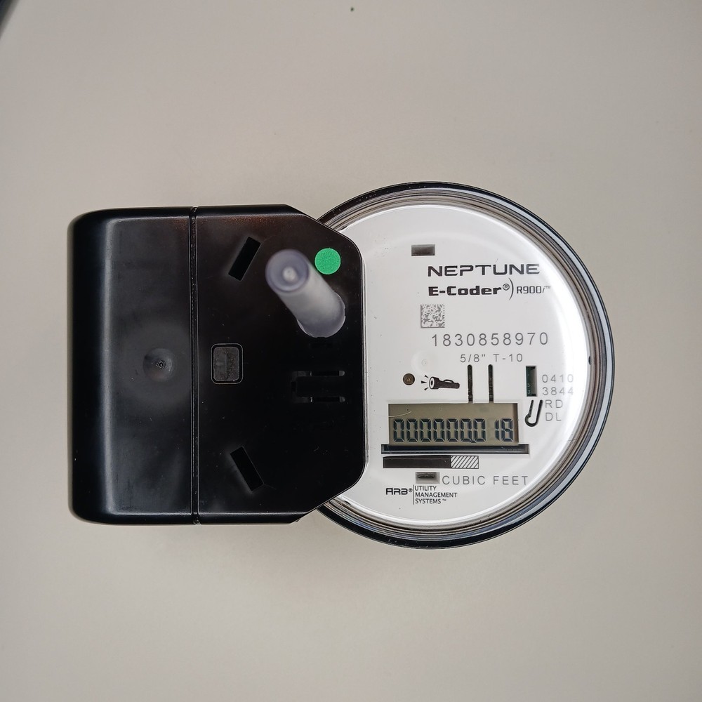 Neptune E-Coder R900i Water Meter Register Part Number RD2F11